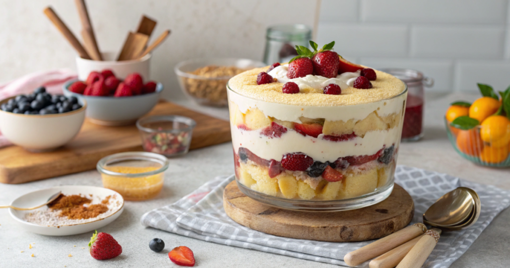 Is it better to make a trifle the night before?