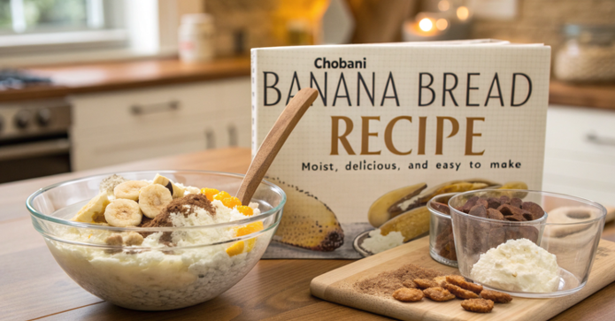 chobani banana bread recipe