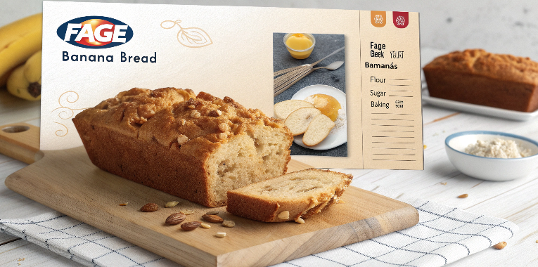 fage banana bread recipe