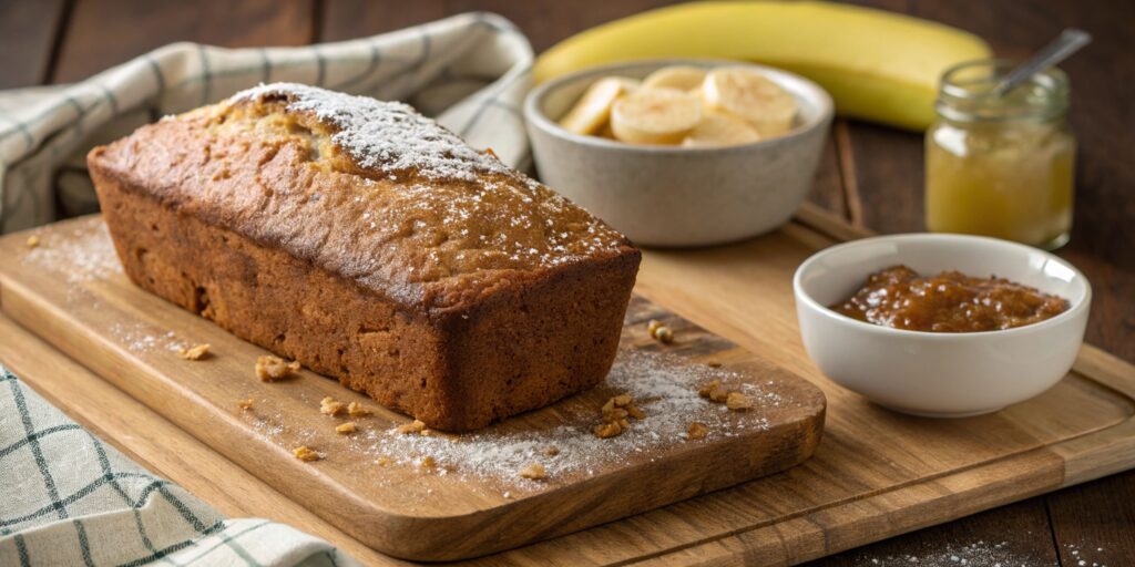 Perfect Banana Bread Recipe with Applesauce