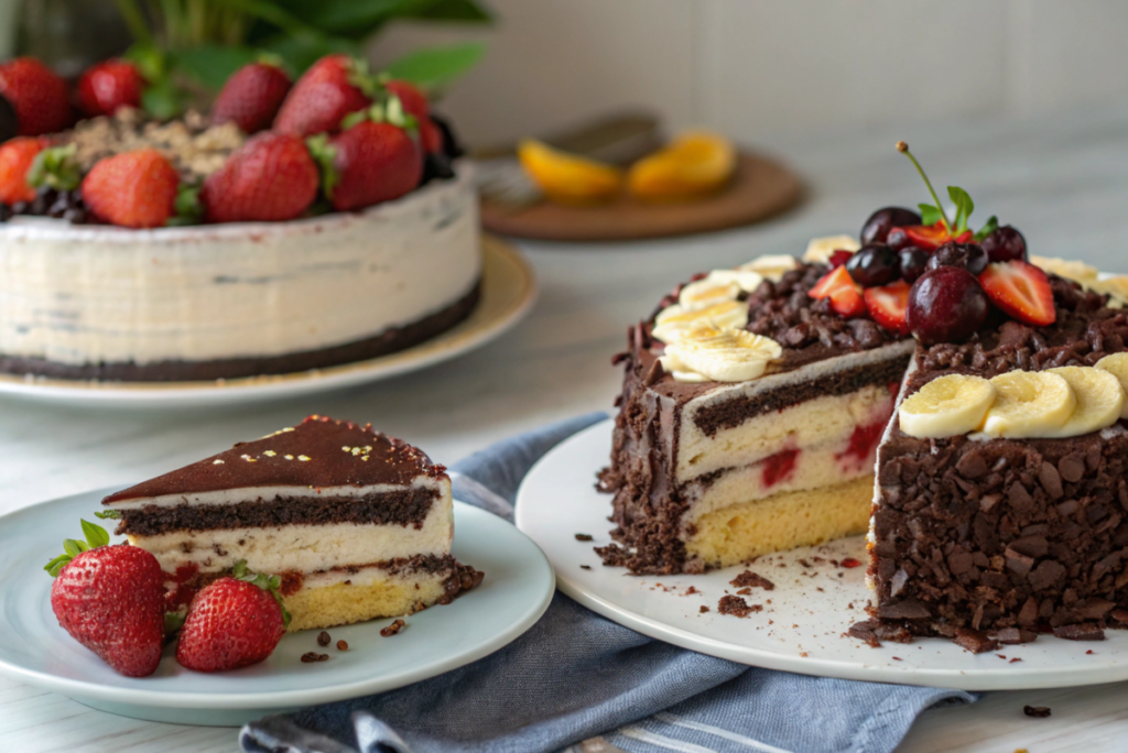 "Banana Split Cake Recipe"