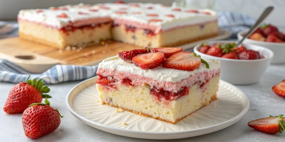 strawberry poke cake recipe