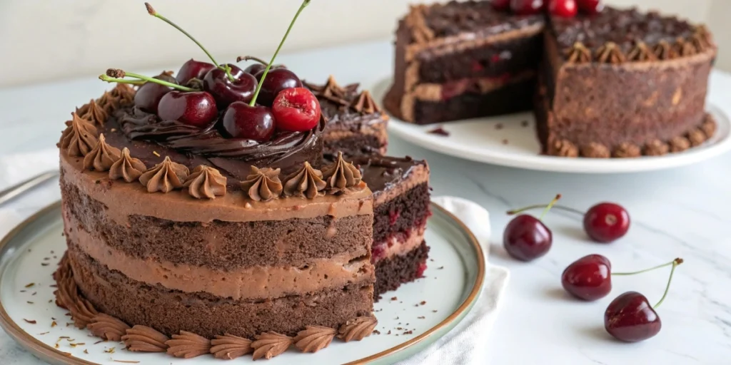 Cherry Chocolate Cake